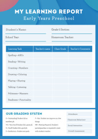 Report Card size preview image